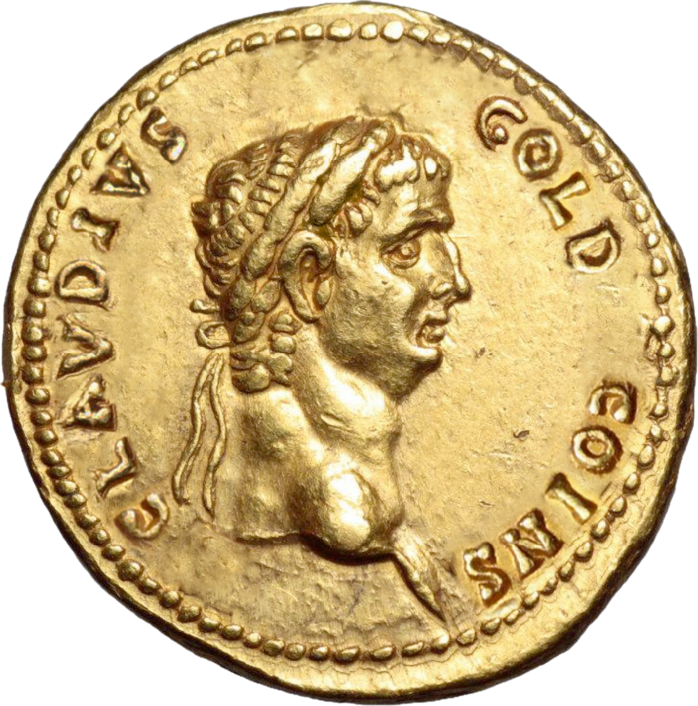 Claudius Gold Coins Logo