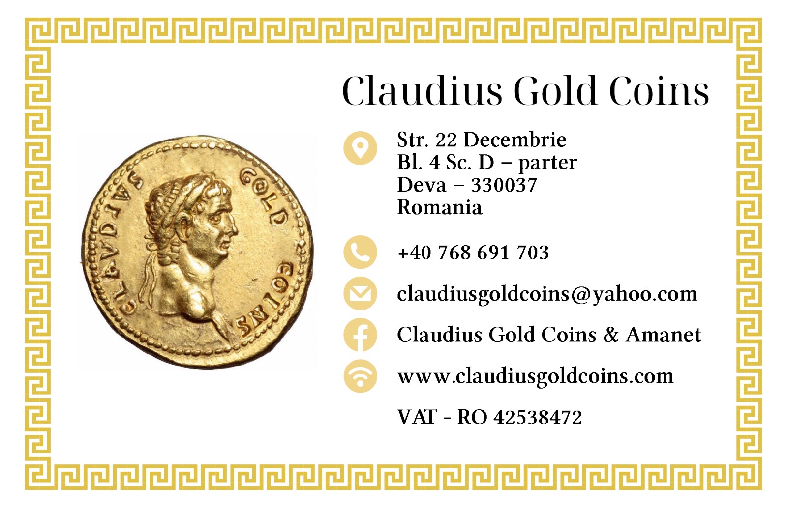 Claudius Gold Coins Carousel 2